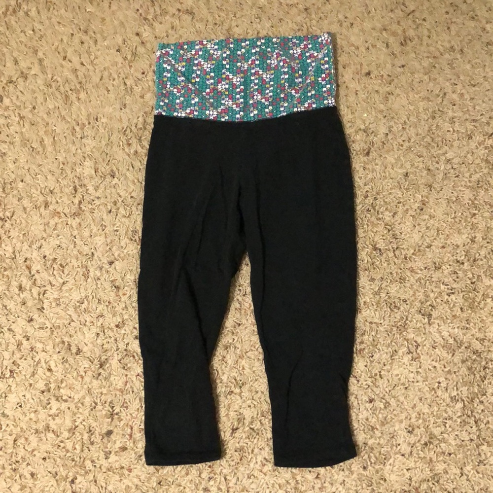 Cropped Cotton Leggings
